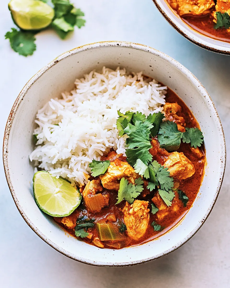 Instant Pot Chicken Curry
