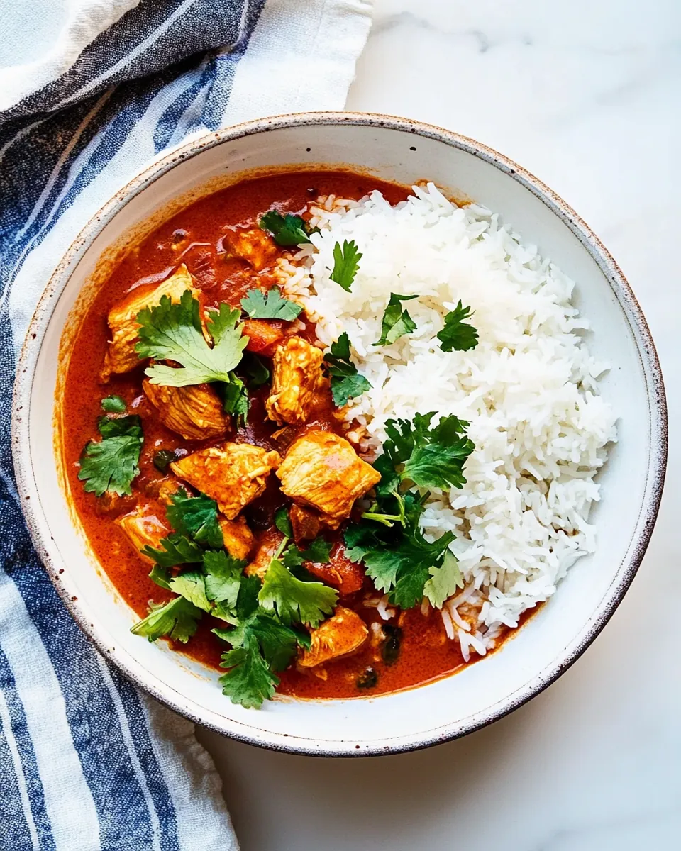 Instant Pot Chicken Curry
