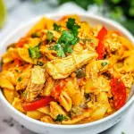 Instant Pot Chicken Fajita Pasta