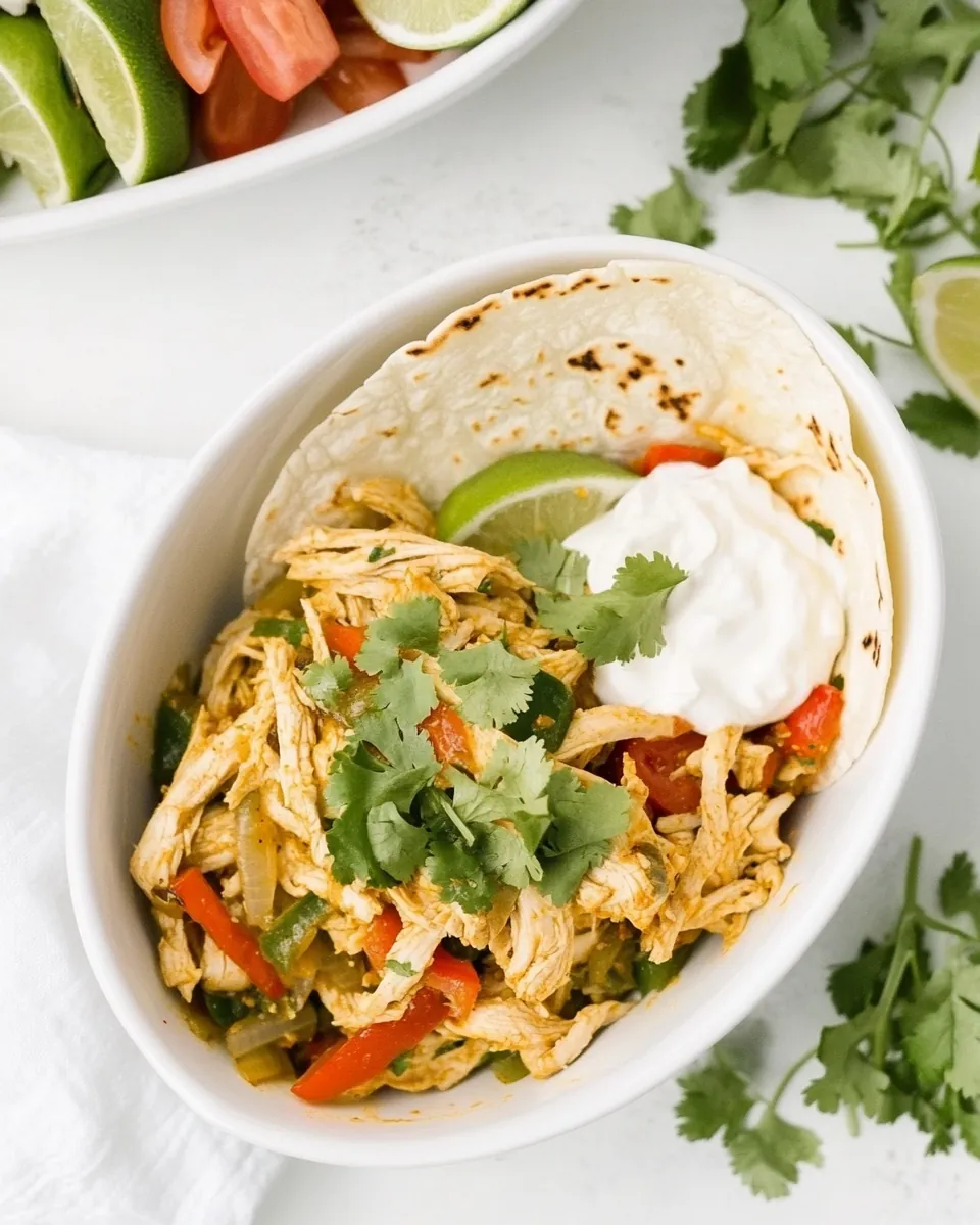Instant Pot Chicken Fajitas