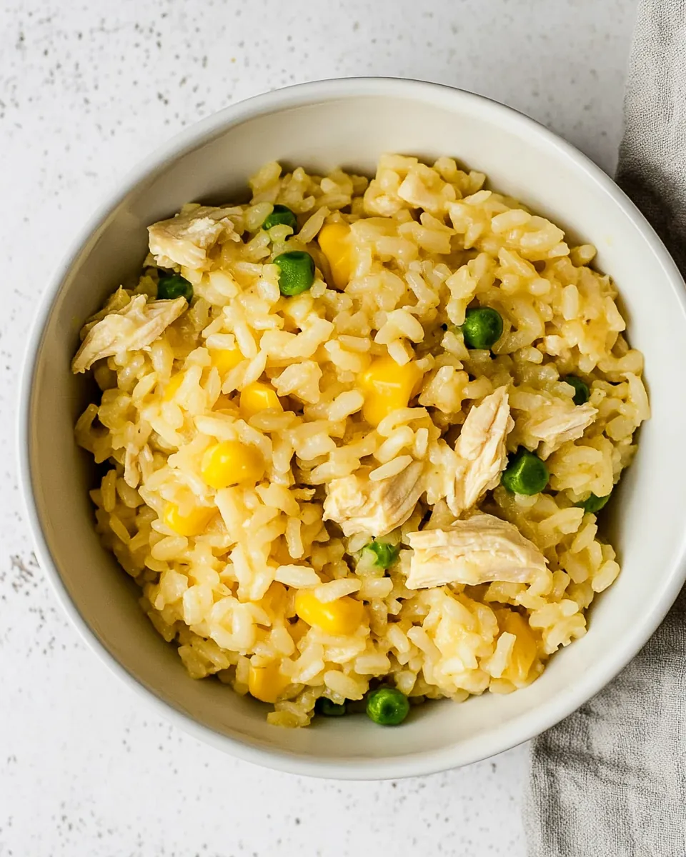Instant Pot Chicken Flavored Rice