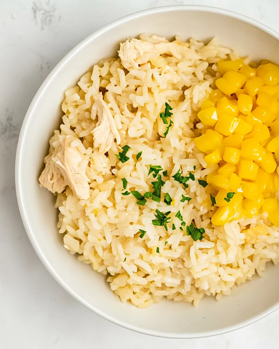 Instant Pot Chicken Flavored Rice