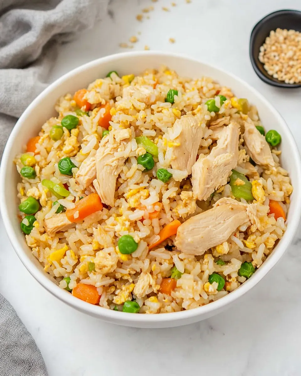 Instant Pot Chicken Fried Rice