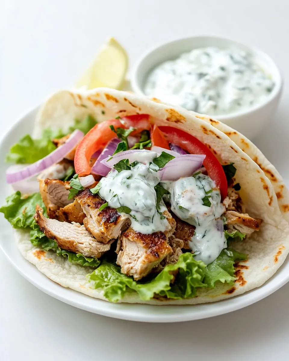 Instant Pot Chicken Gyros