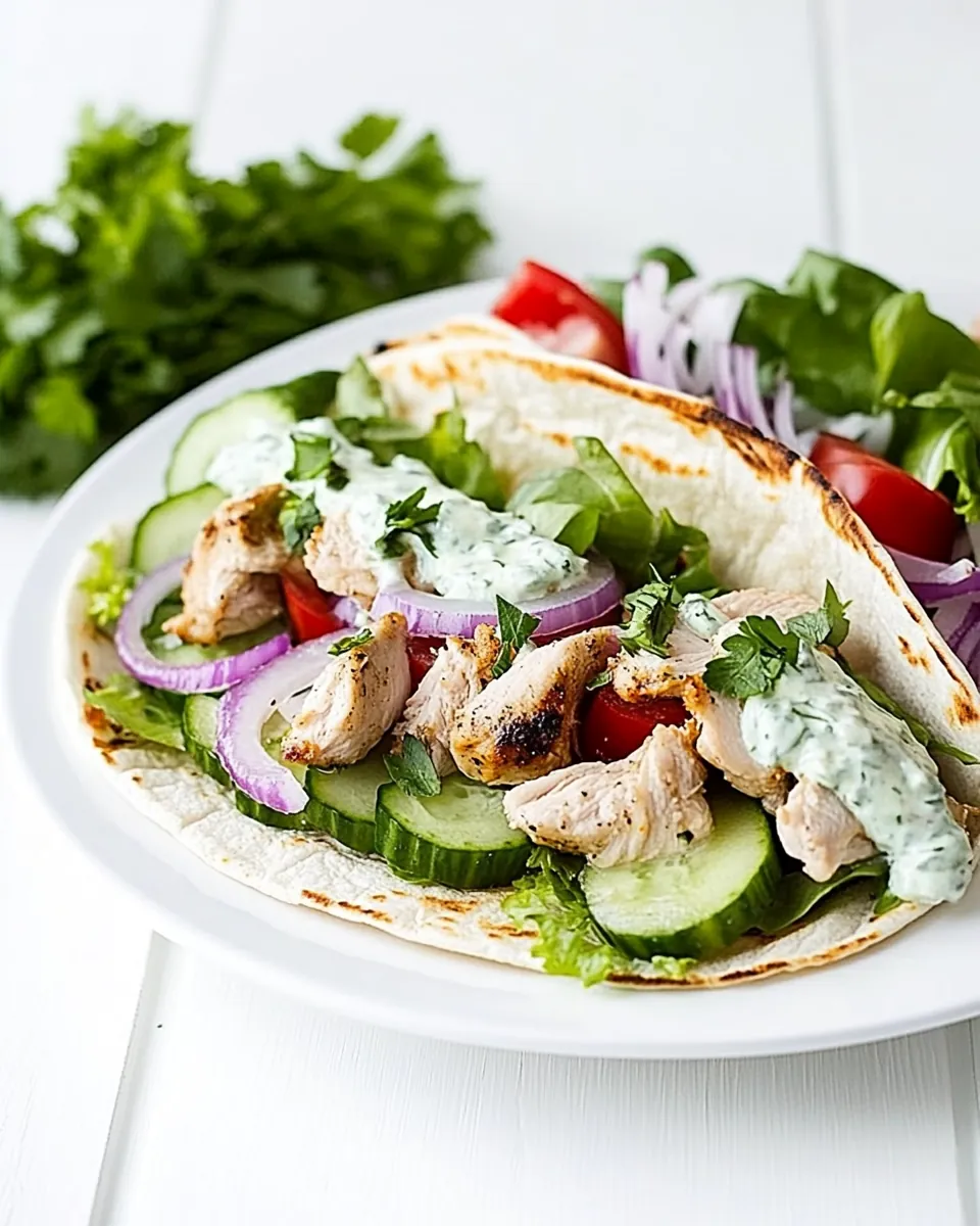 Instant Pot Chicken Gyros