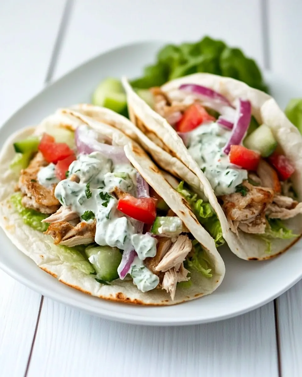 Instant Pot Chicken Gyros