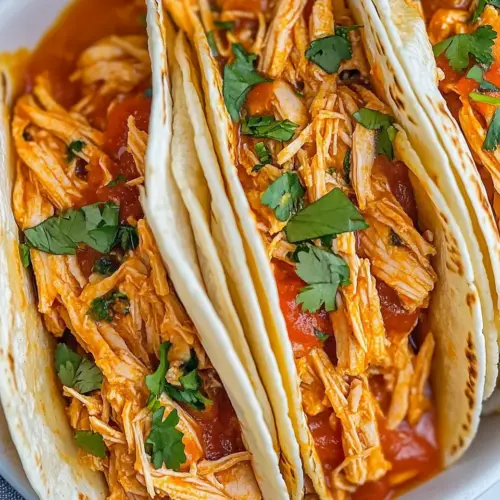 Instant Pot Chicken Tacos