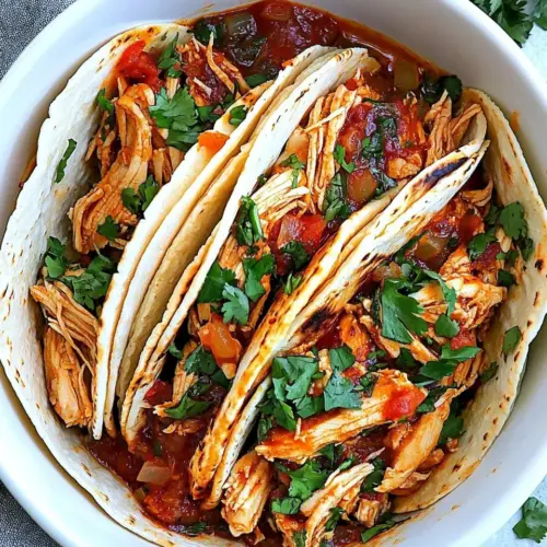 Instant Pot Chicken Tacos