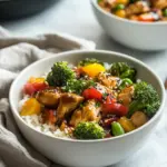 Instant Pot Chicken Teriyaki Bowls