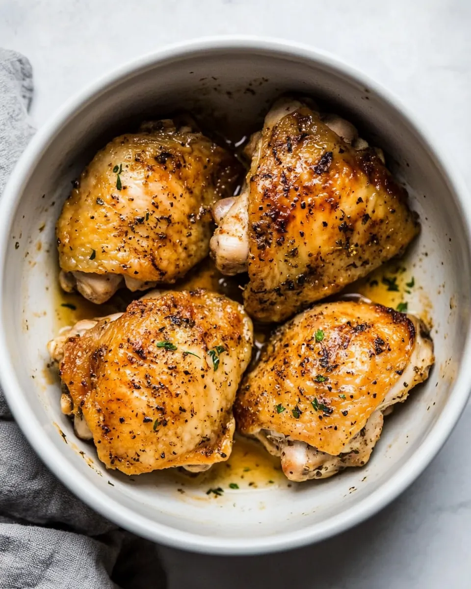 Instant Pot Chicken Thighs