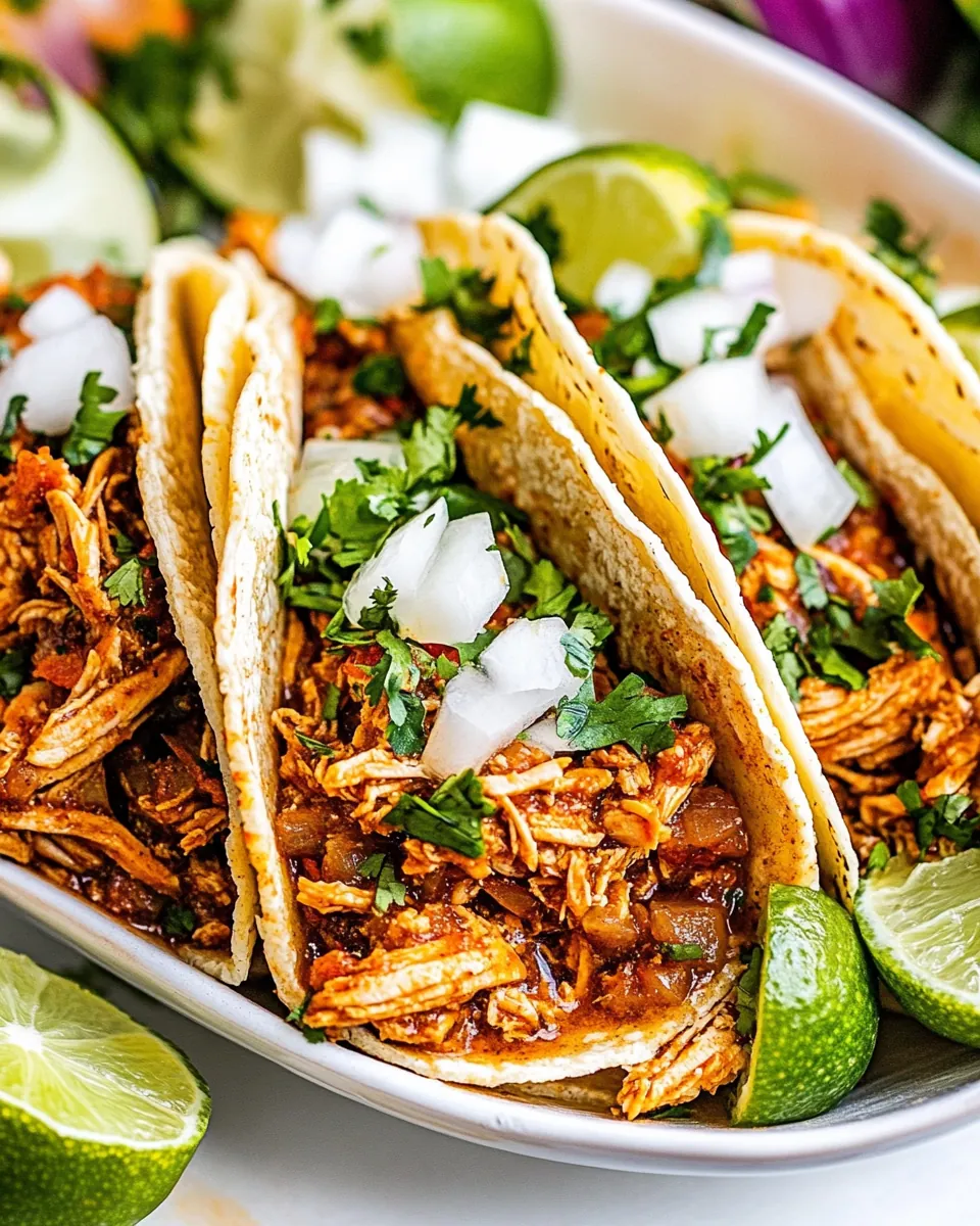 Instant Pot Chicken Tinga