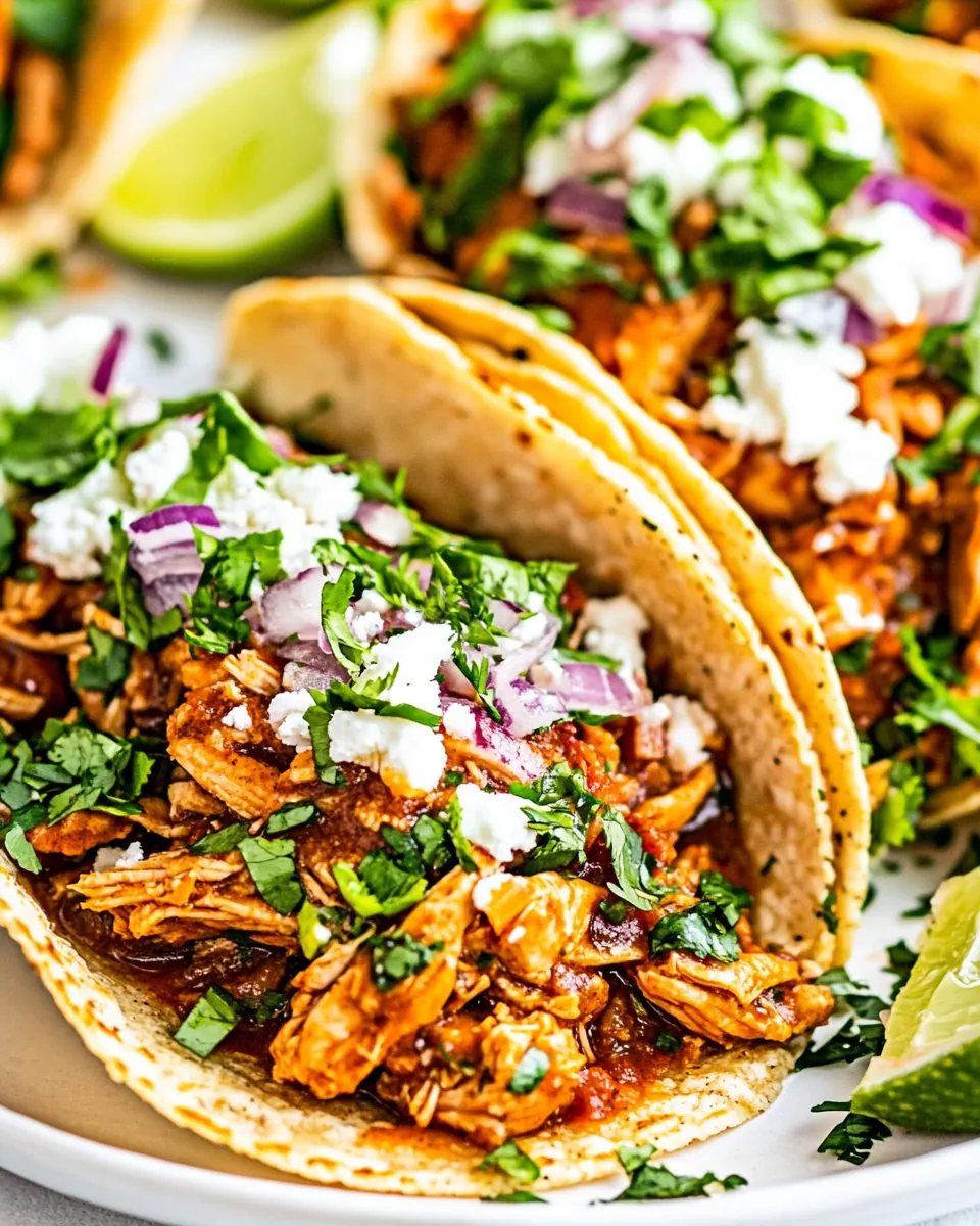 Instant Pot Chicken Tinga