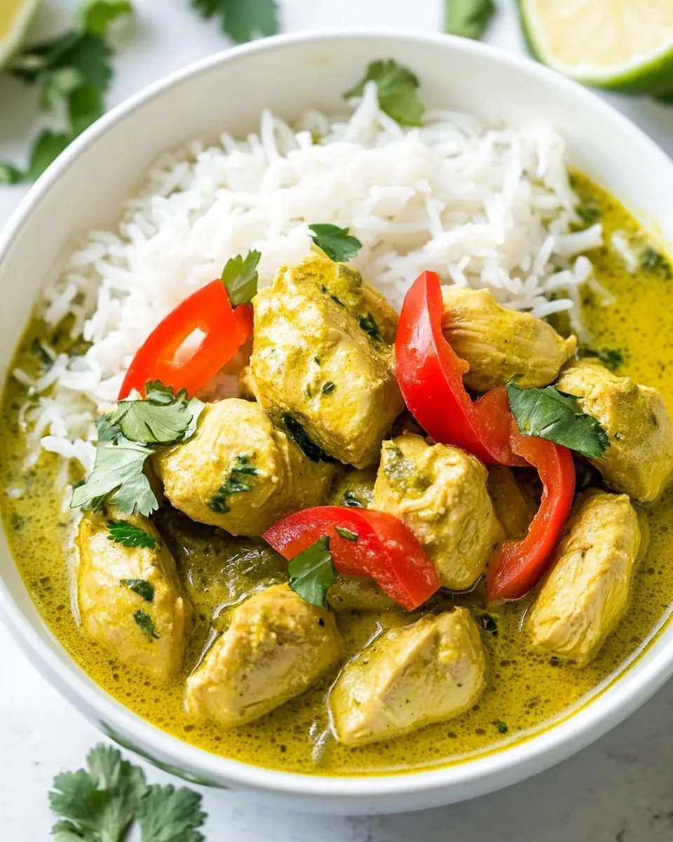 Instant Pot Coconut Chicken Curry