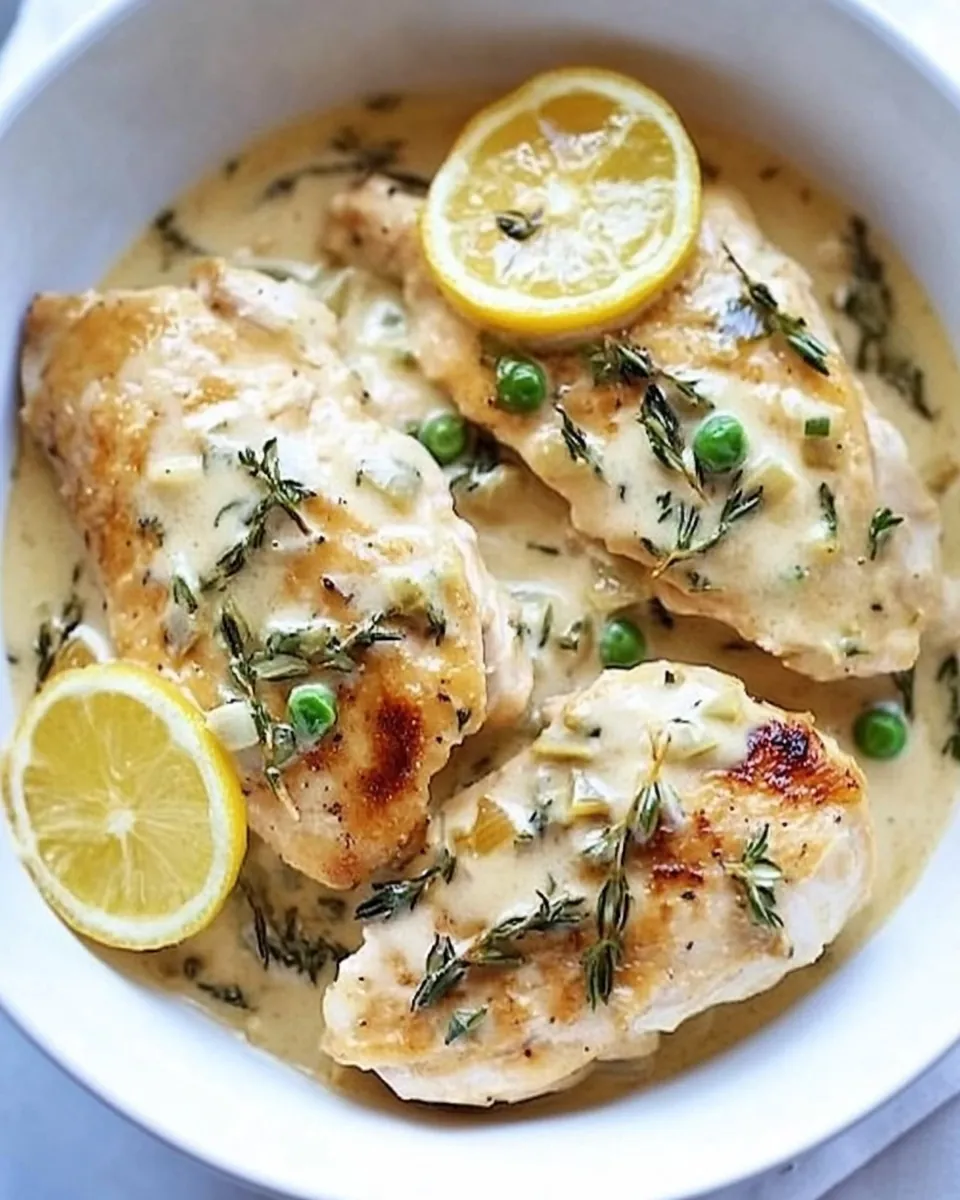 Instant Pot Creamy Chicken Piccata
