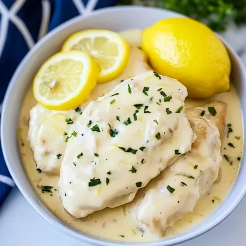 Instant Pot Creamy Lemon Chicken