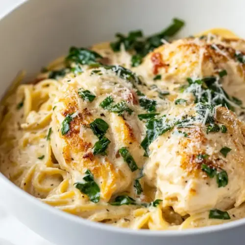 Instant Pot Creamy Parmesan Chicken