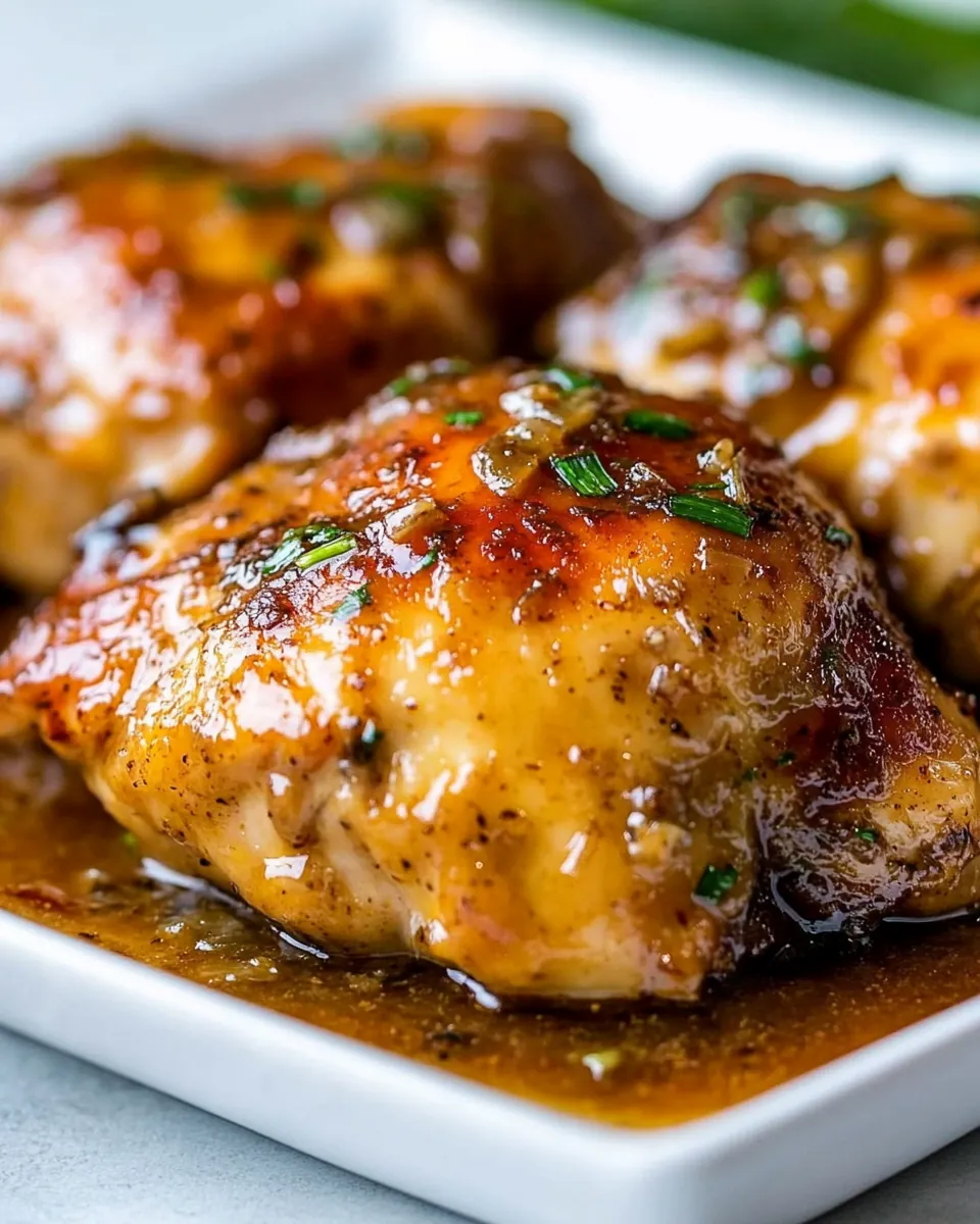 Instant Pot Garlic Brown Sugar Chicken