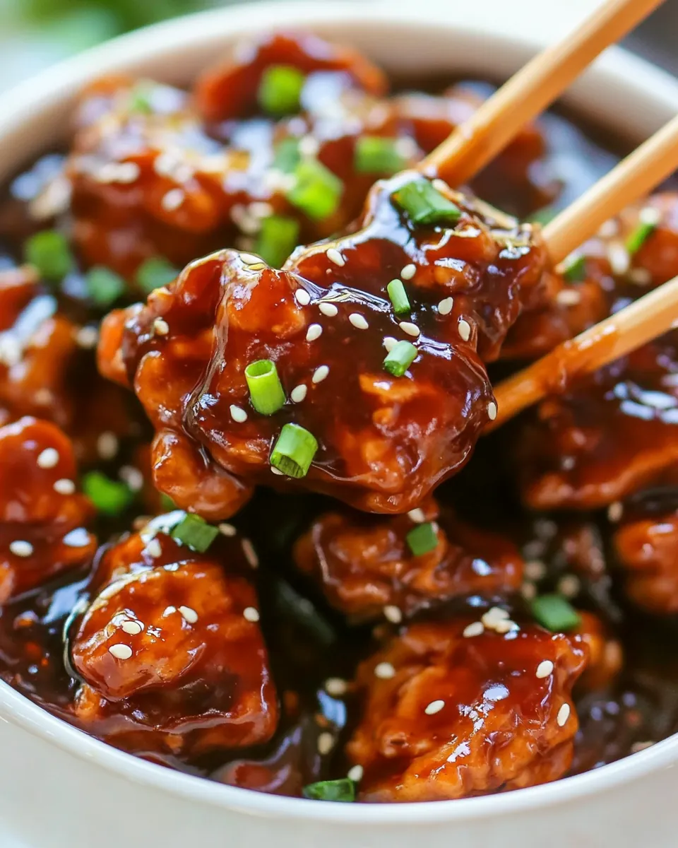 Instant Pot General Tso Chicken