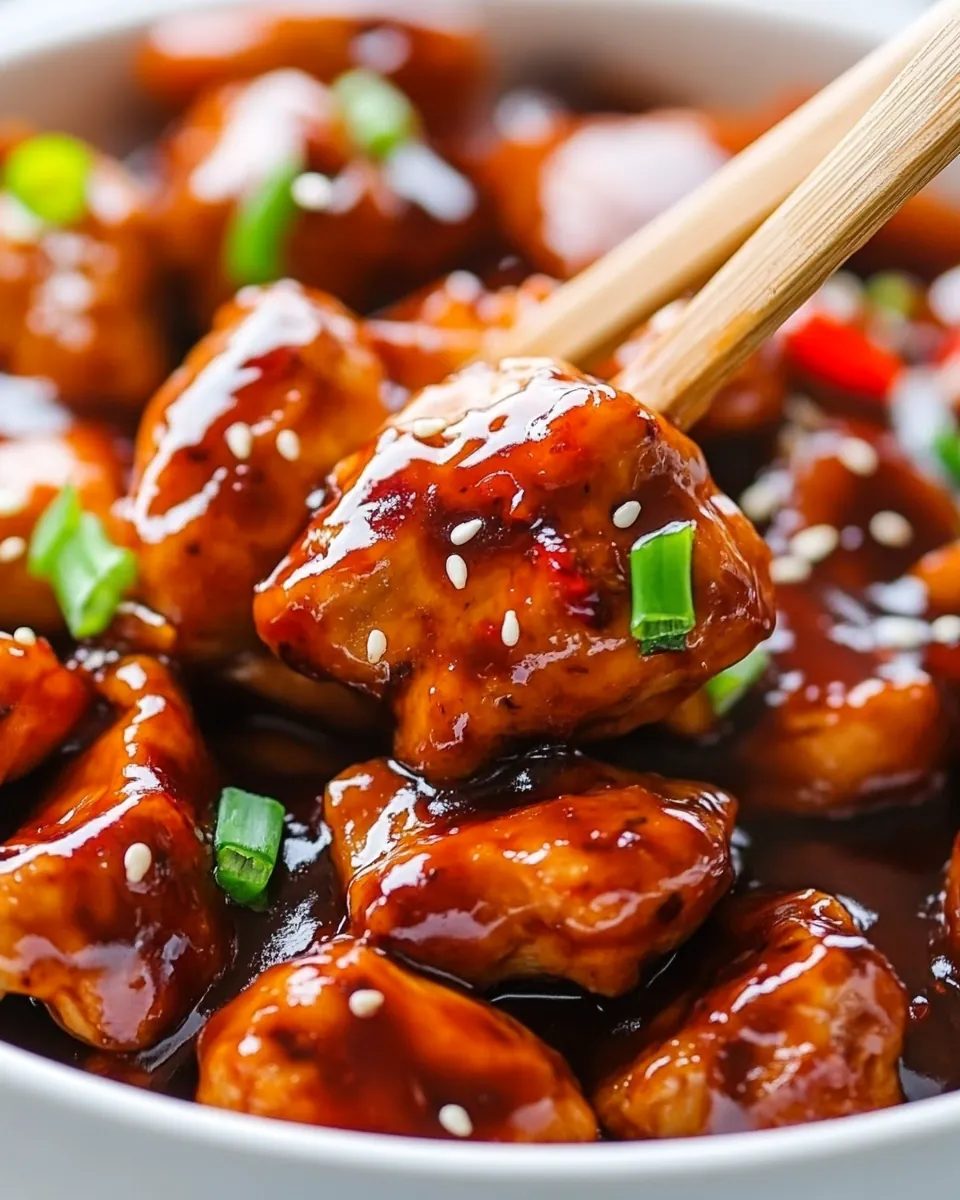 Instant Pot General Tso Chicken