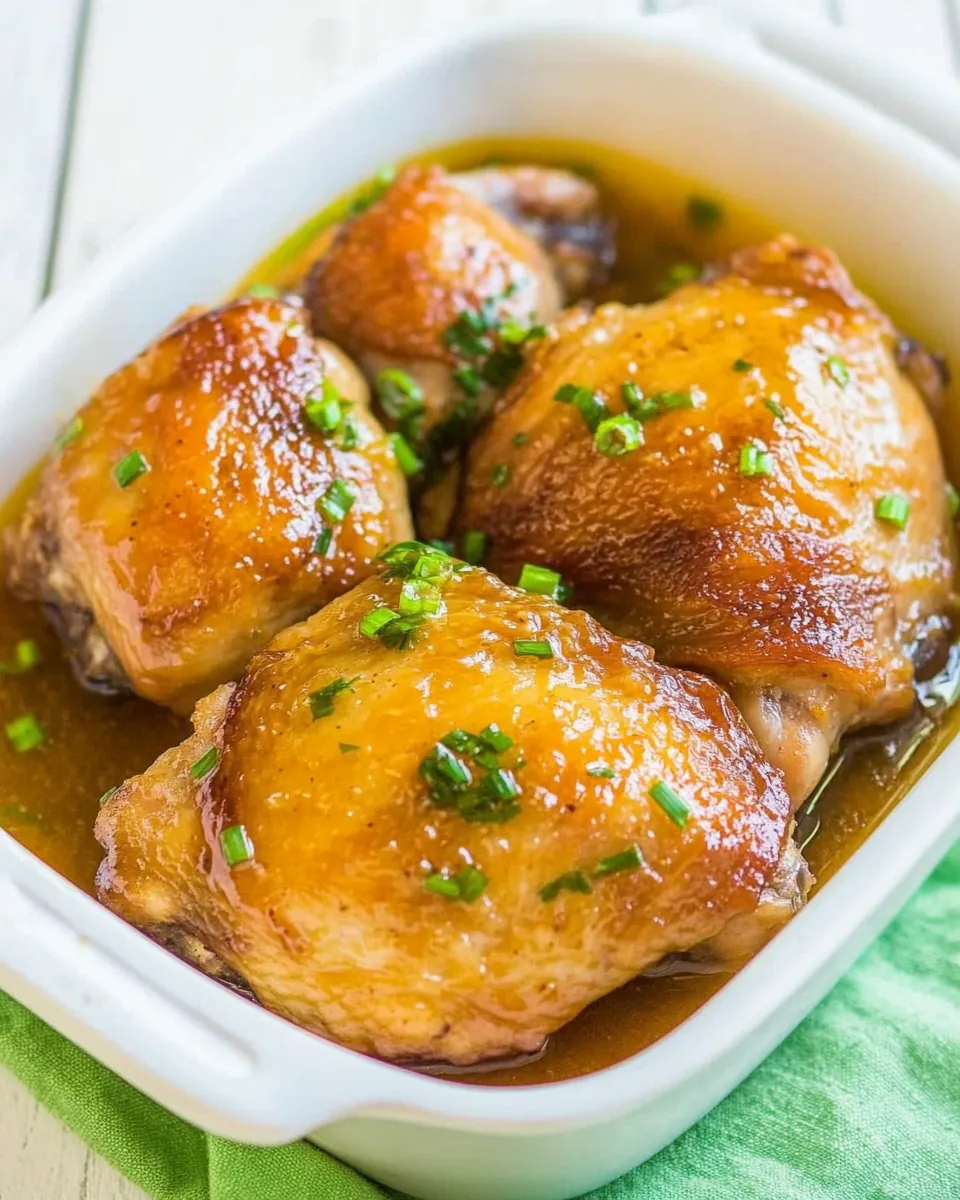Instant Pot Honey Chicken Thighs