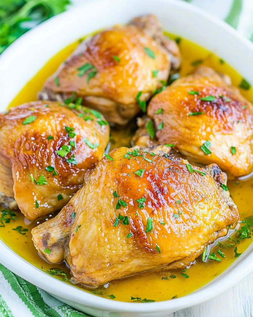 Instant Pot Honey Chicken Thighs