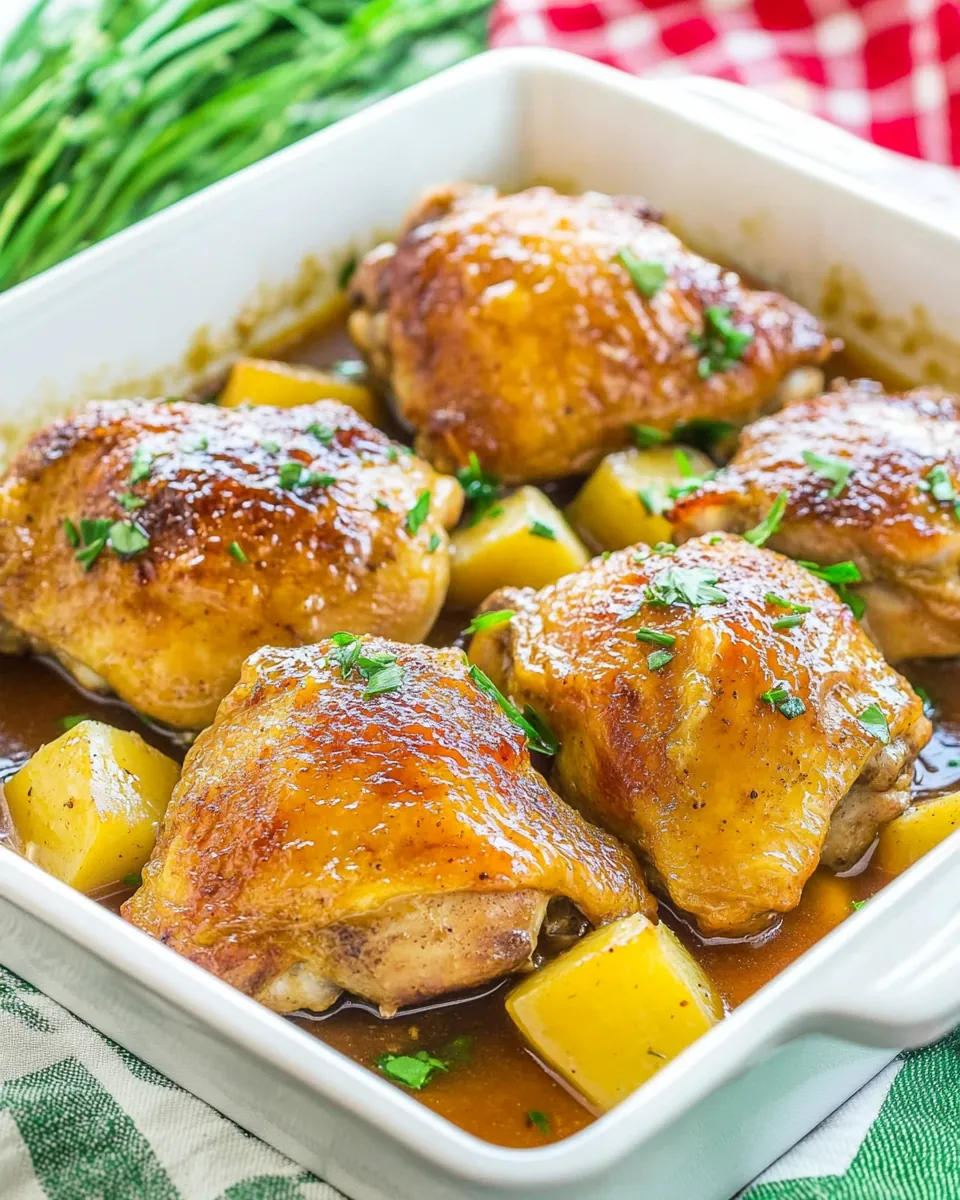 Instant Pot Honey Chicken Thighs