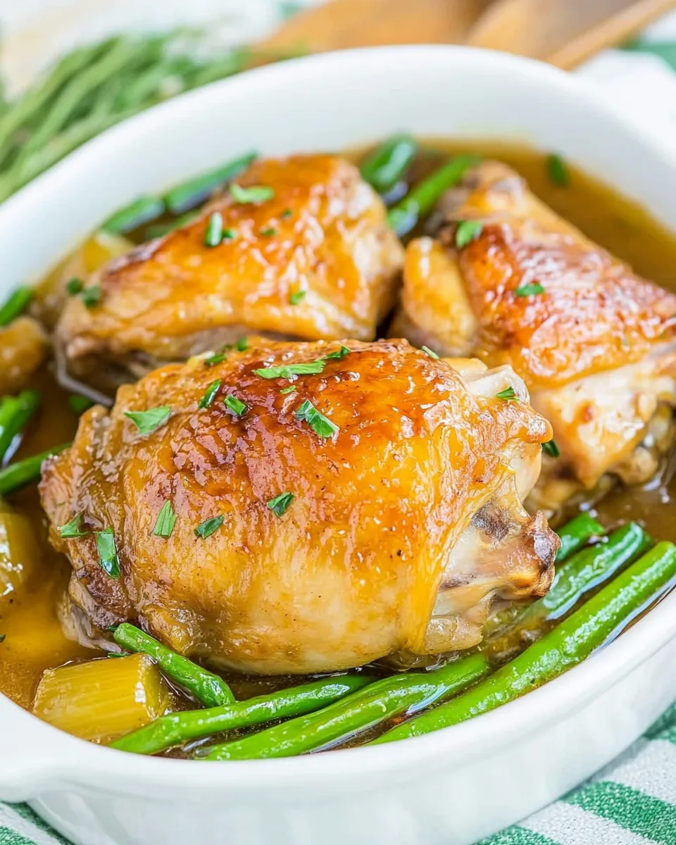 Instant Pot Honey Chicken Thighs