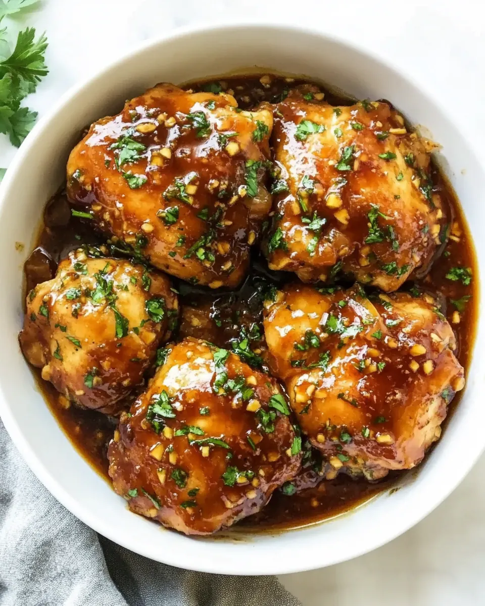 Instant Pot Honey Garlic Chicken