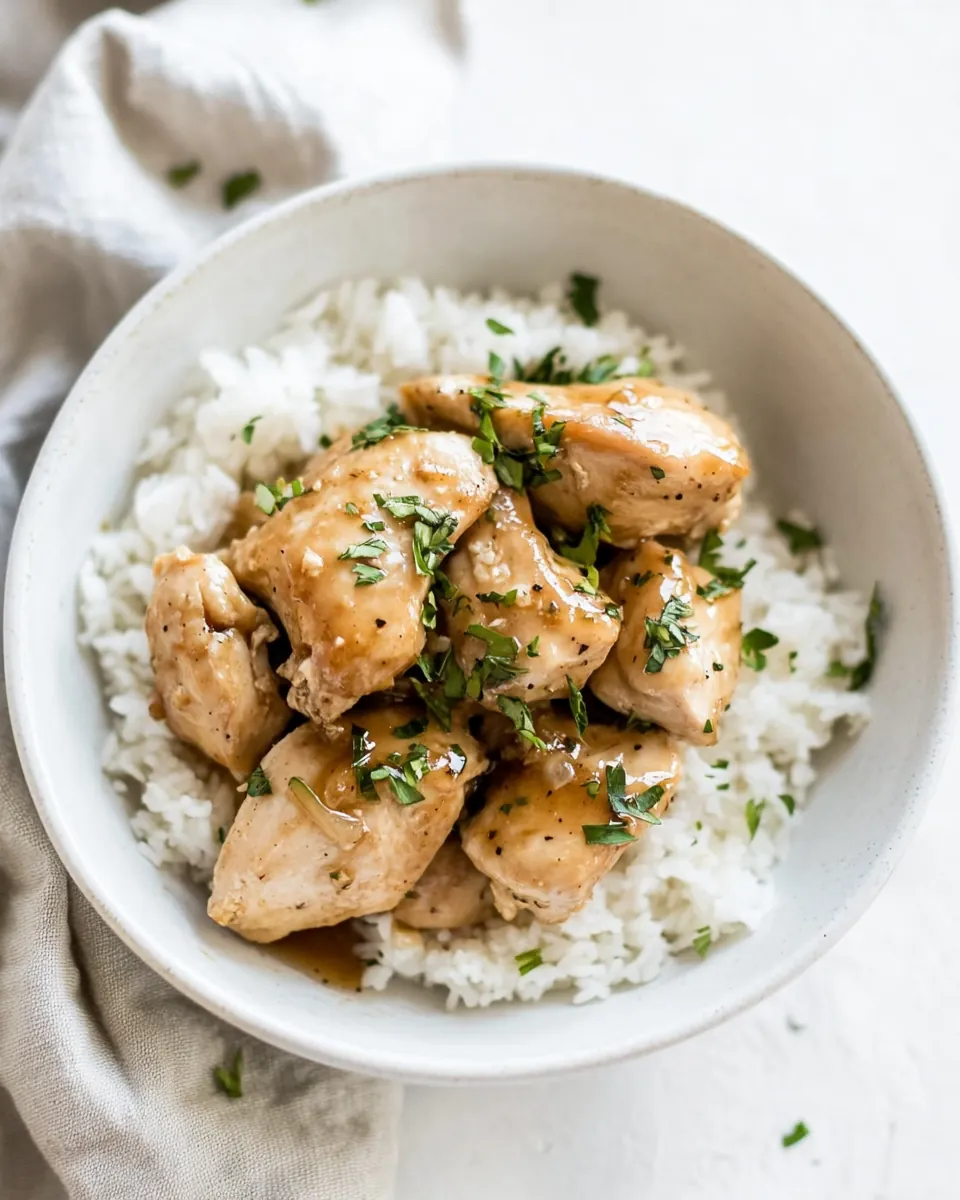 Instant Pot Honey Garlic Chicken