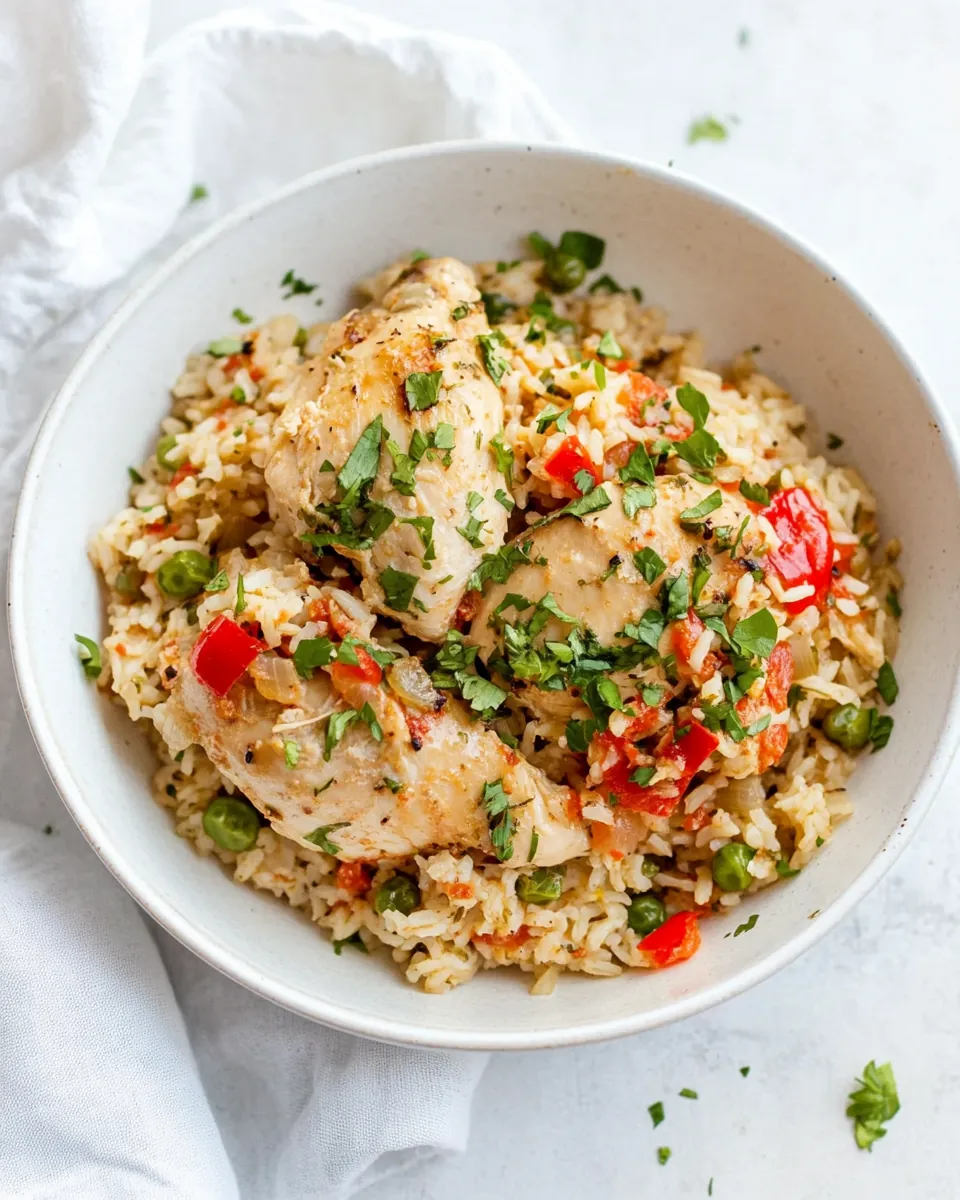 Instant Pot Italian Chicken and Rice