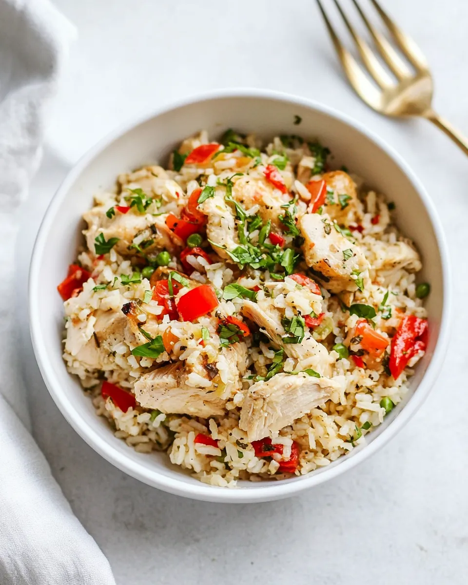 Instant Pot Italian Chicken and Rice