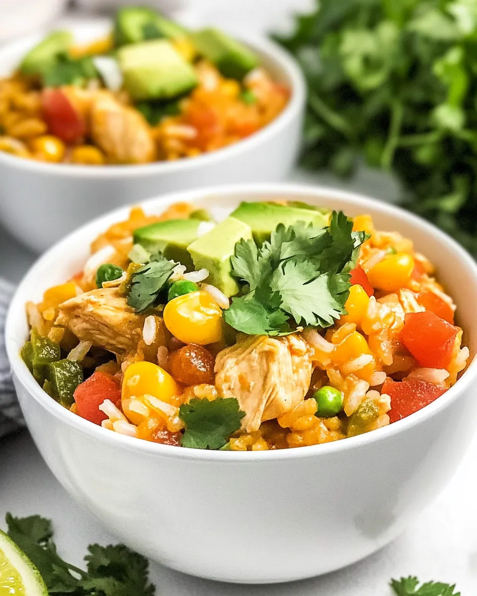 Instant Pot Mexican Chicken Rice