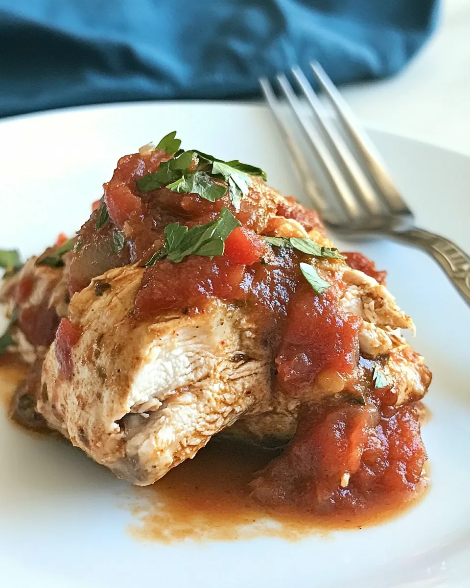 Instant Pot Salsa Chicken