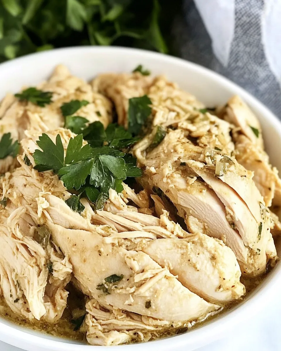 Instant Pot Salsa Verde Chicken