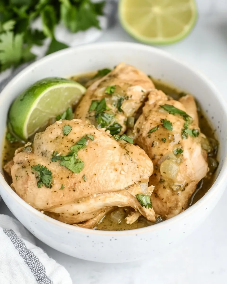 Instant Pot Salsa Verde Chicken