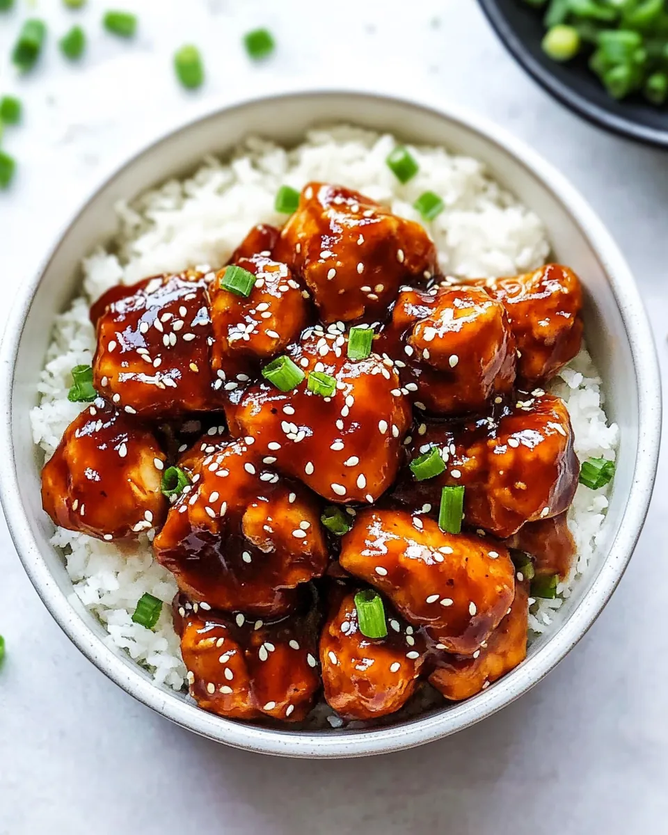Instant Pot Sesame Chicken