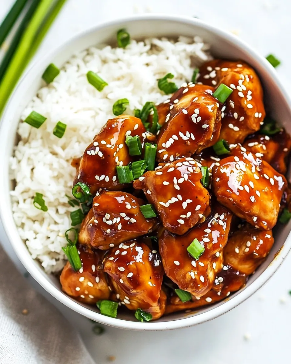 Instant Pot Sesame Chicken