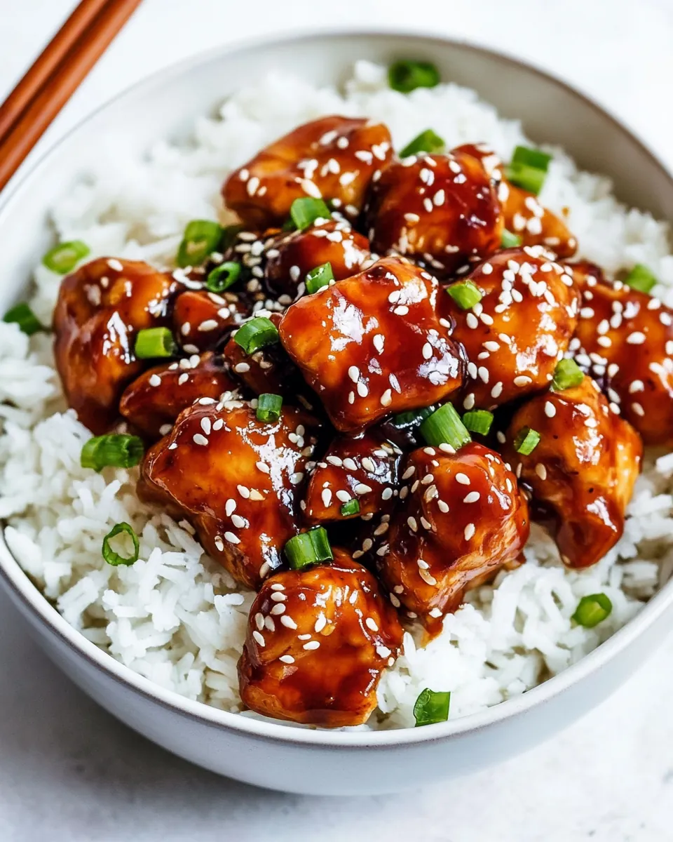 Instant Pot Sesame Chicken
