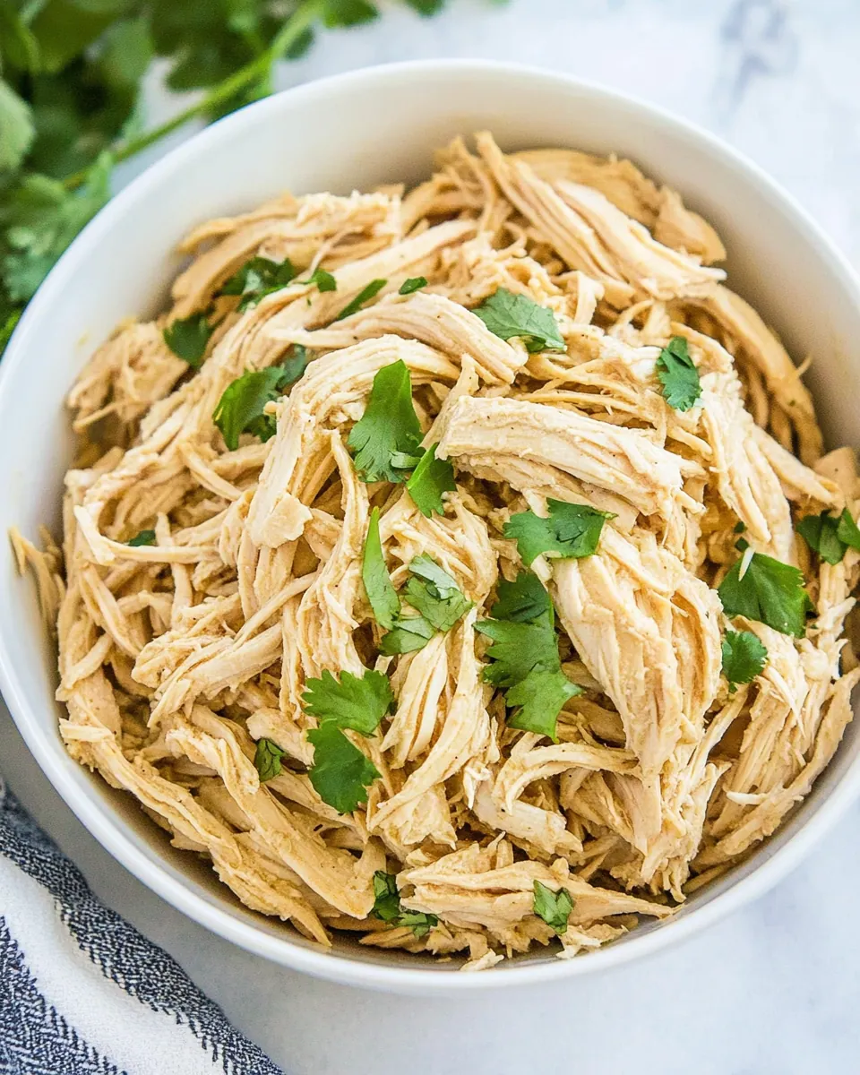 Instant Pot Shredded Chicken