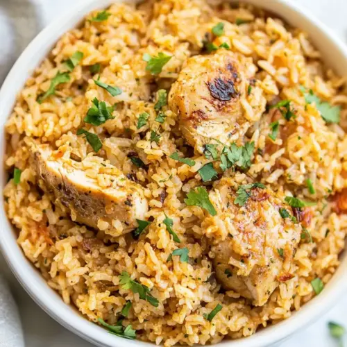 Instant Pot Spanish Rice with Chicken