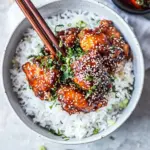 Instant Pot Sticky Korean Chicken