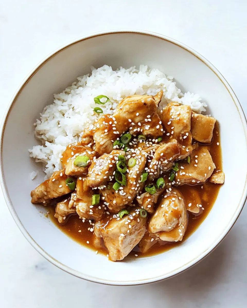 Instant Pot Teriyaki Chicken