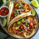 Salsa Chicken Tacos