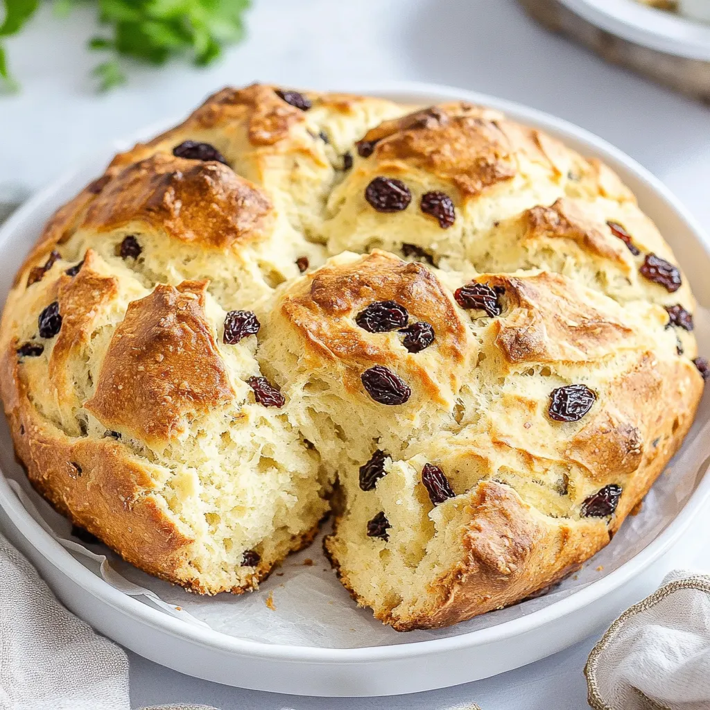 Irish Soda Bread With Raisins