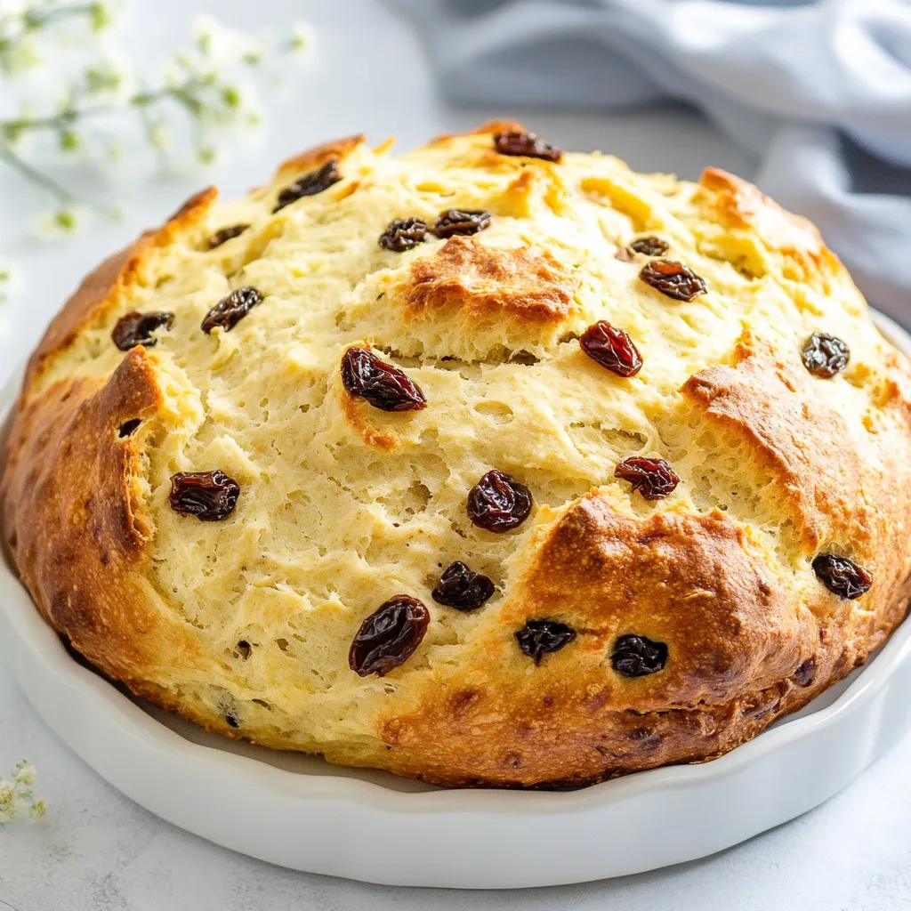 Irish Soda Bread With Raisins