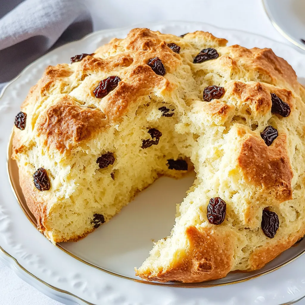 Irish Soda Bread With Raisins