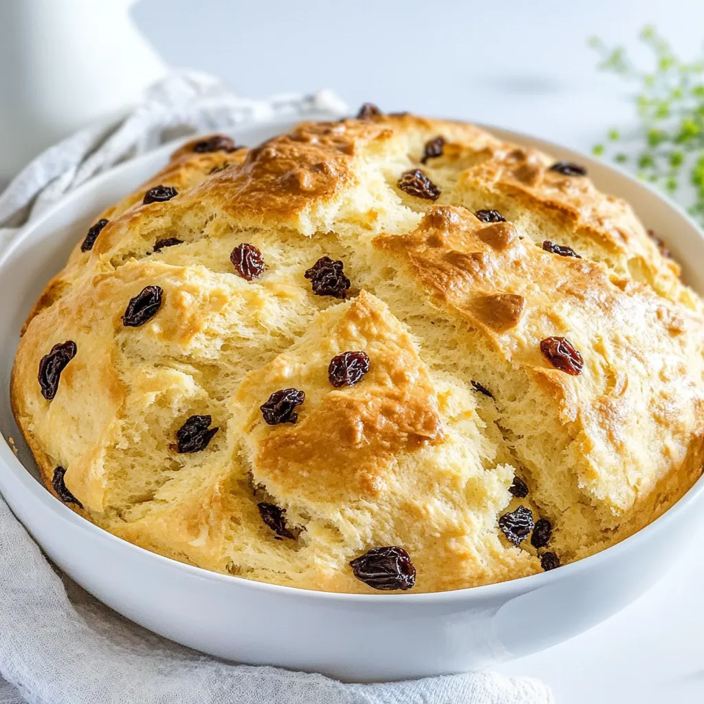 Irish Soda Bread With Raisins