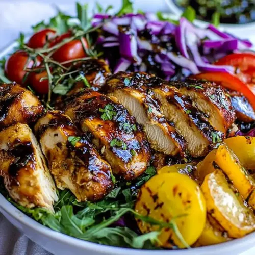 Italian Balsamic Chicken Salad