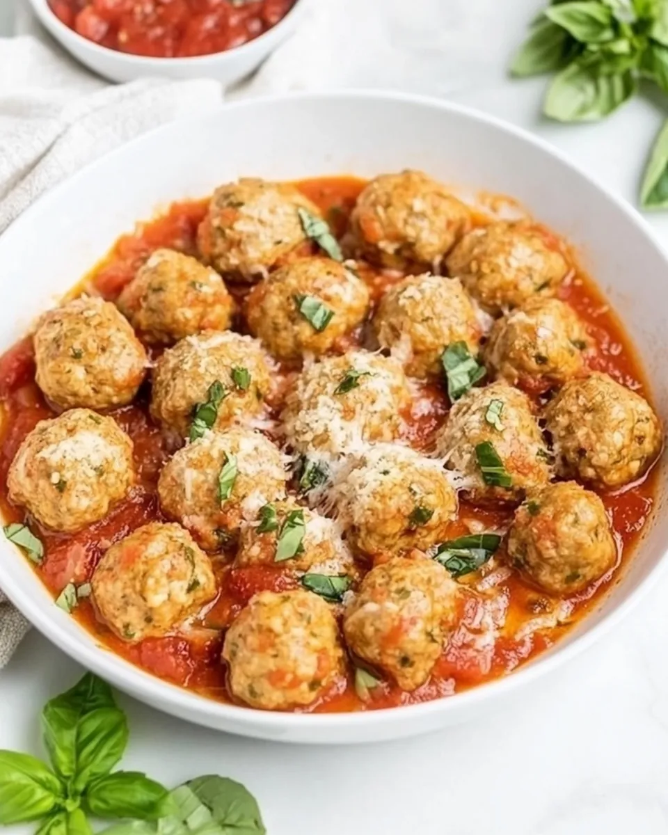 Italian Chicken Meatballs