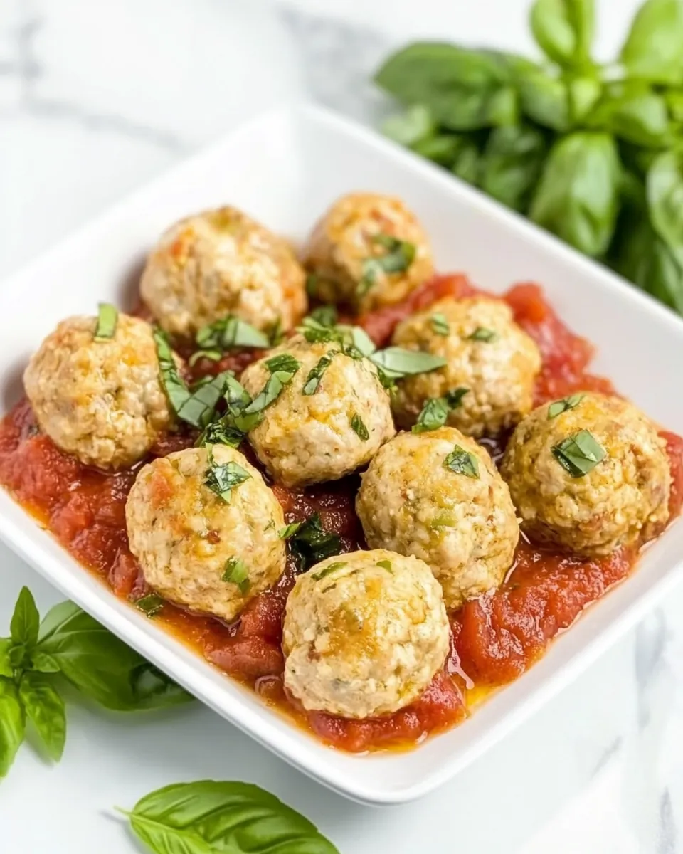 Italian Chicken Meatballs